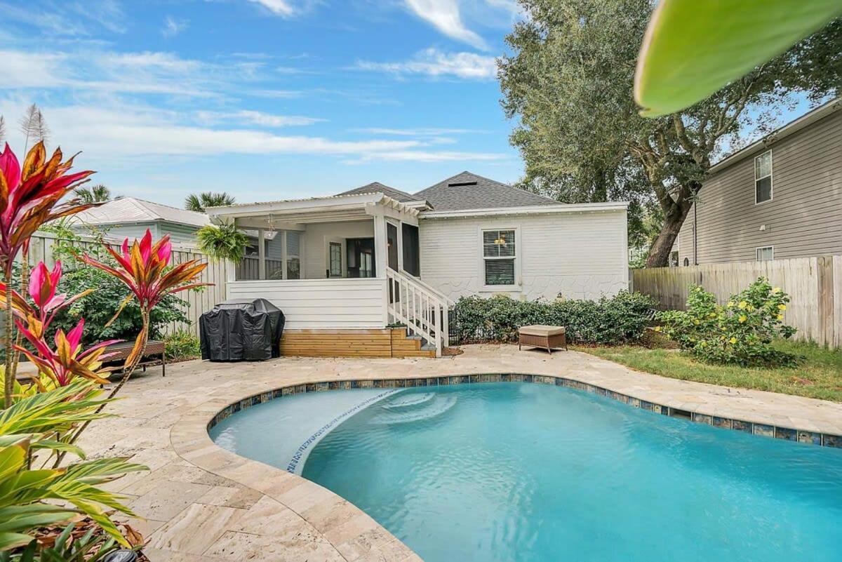 Charming Cottage W Pool, Walkable To Downtown Saint Augustine Exterior foto